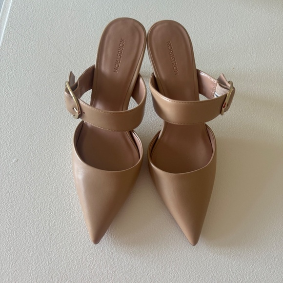 NORDSTROM Tammi Pointed Toe Pump (women) in Tan color - Picture 10 of 13